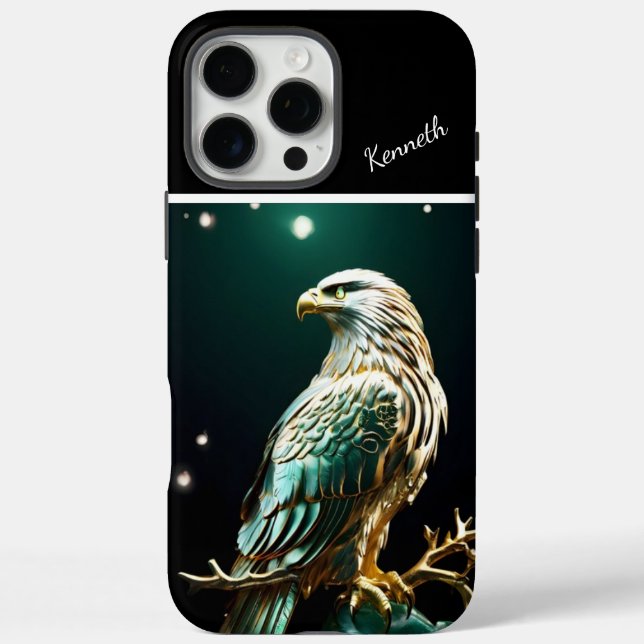 Golden Eagle Perches Case-Mate iPhone Hülle (Rückseite)