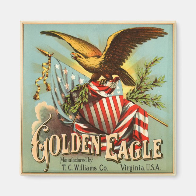 Golden Eagle Tobacco 1900 Magnet (Vorne)