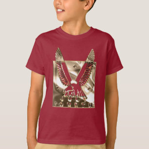 Golden Eagle USA 4. Juli Unabhängigkeitstag T-Shirt
