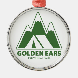 Golden Ears Provincial Park Bergcamping Ornament Aus Metall