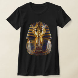 Golden Egyptian Pharaoh Mask Art T-Shirt