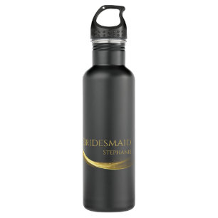 Golden Elegance-Bridesmaid- Edelstahlflasche