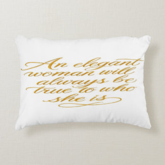 Golden Elegance Throw Pillow Dekokissen
