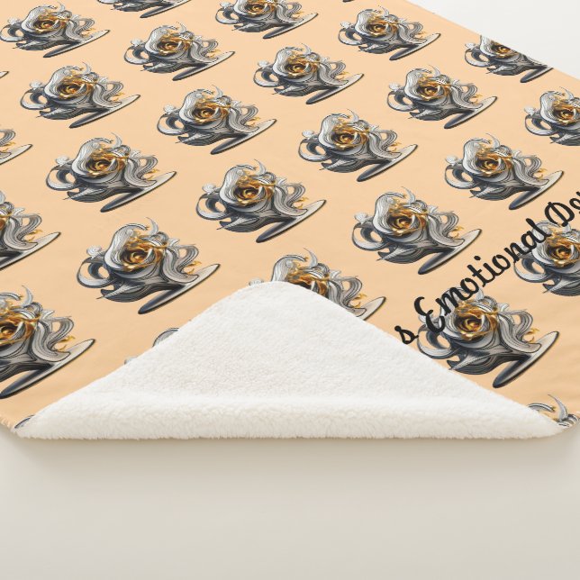 "Golden Elegance Unfalts" Sherpadecke (3/4)