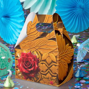 "Golden Elegant Charm" Geschenkschachtel