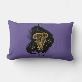 Golden Elephant Lendenkissen Ultra violet