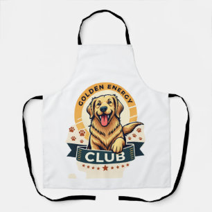 Golden Energy Club Golden Retriever Vintage Hundel Schürze