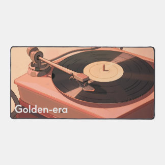Golden-Era Spin: Classic Cuts Schreibtischunterlage