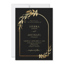 Golden Eucalyptus Foliage Wedding Arch