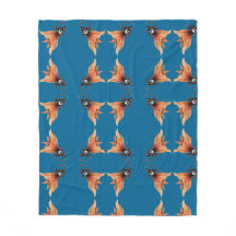 Golden Eye Surreal Goldfish Fantasie Art & Weise