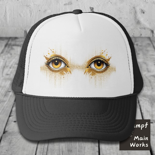 Golden Eye Truckerkappe (Von Creator hochgeladen)