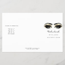 Golden Eyes Makeup White Lashes DL 3 Packungsbeila Flyer