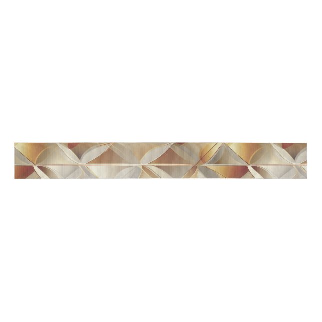 Golden Facets Grosgrain Ribbon Ripsband (Vorderseite)