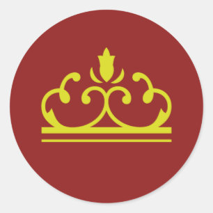 Golden Fairy Tale Sticker (rot)