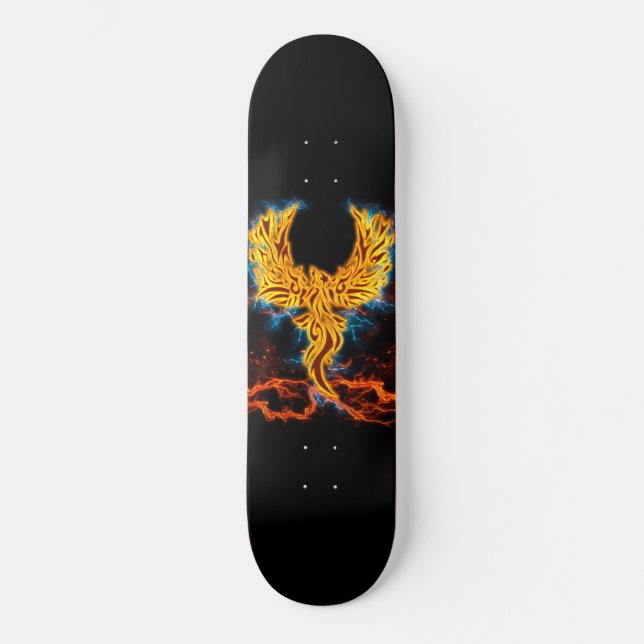 Golden Fenix Blitzflügel Skateboard (Vorderseite)