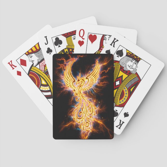 Golden Fenix Spielkarten (Rückseite)