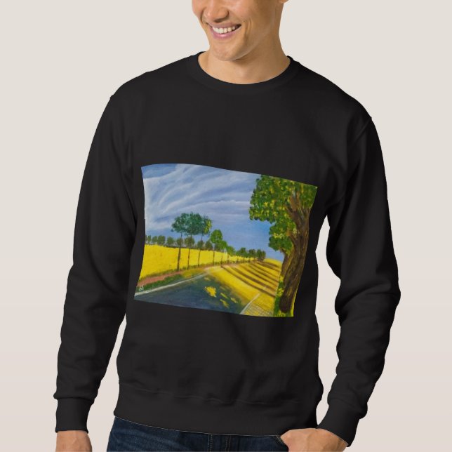 Golden Fields and Path Sweatshirt (Vorderseite)
