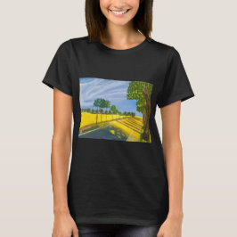 Golden Fields and Path T-Shirt