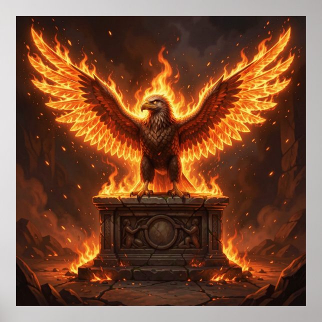 Golden Fire: Die heilige Herabkunft Poster (Vorne)