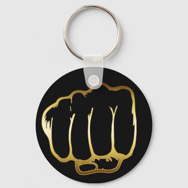 GOLDEN FIST SCHLÜSSELANHÄNGER (Vorderseite)