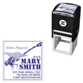 Golden Flangetail Permastempel