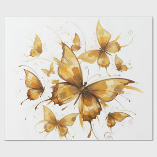 Golden Flight Geschenkpapier