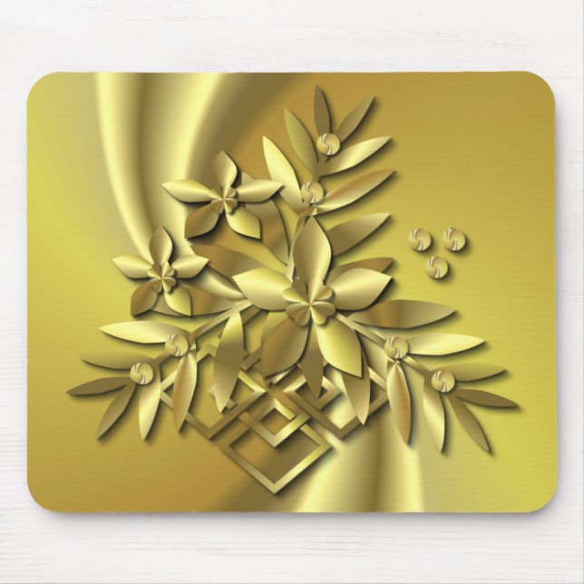 GOLDEN FLORAL #2 ~ Mousepad (Vorne)