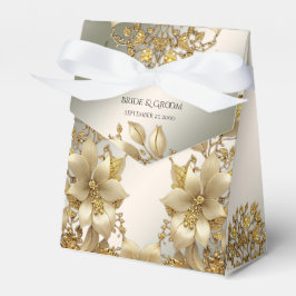 Golden Floral Fevor Box Geschenkschachtel