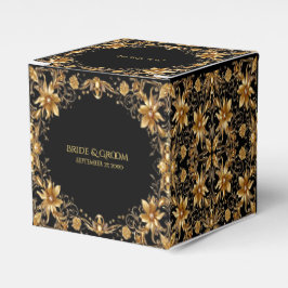 Golden Floral Fevor Box Geschenkschachtel