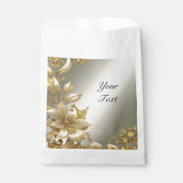 Golden Floral Gevor Bag Geschenktütchen