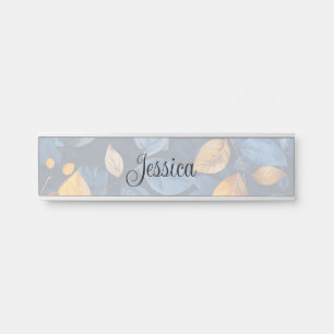 Golden Foliage Träume Herbst Schönheit der Natur Türschild