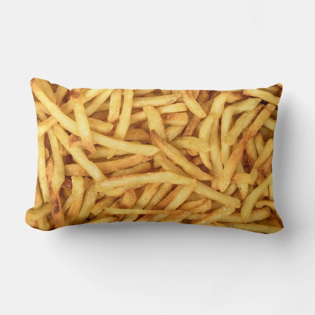 Golden French Fries Lendenkissen (Vorderseite)