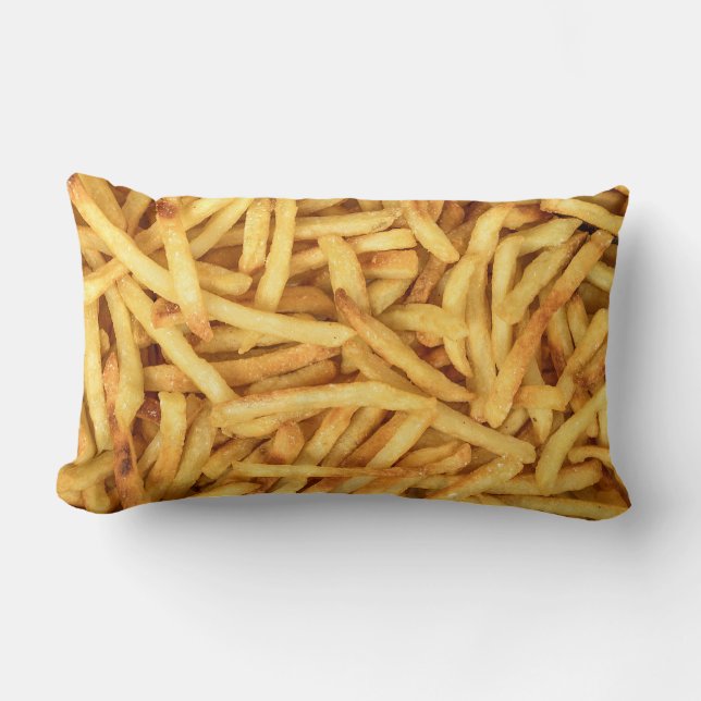 Golden French Fries Lendenkissen (Vorderseite)