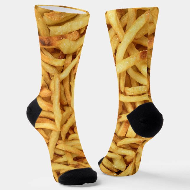Golden French Fries Socken (Gewinkelt)