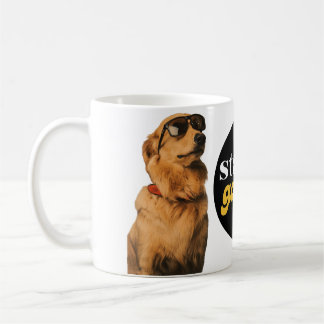 Golden Funny Retriever Hunde Tasse Geschenk bleibe