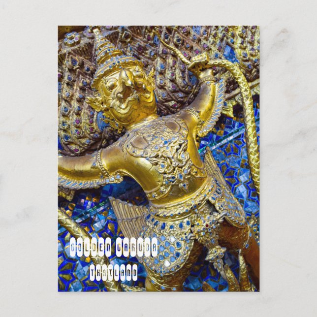 Golden Garuda Postkarte (Vorderseite)