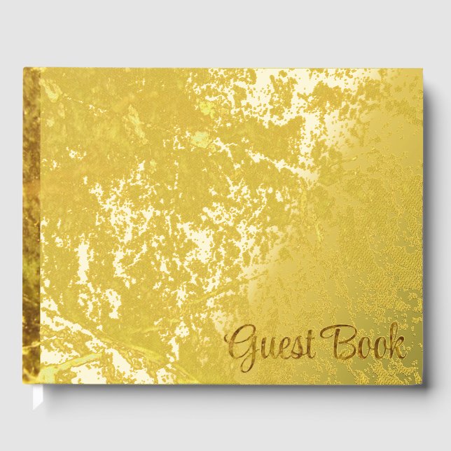 Golden Gästebuch (Vorderseite)