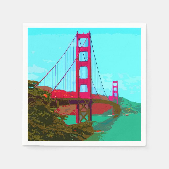 Golden_Gate_Bridge_2015_0422 Serviette (Vorderseite)