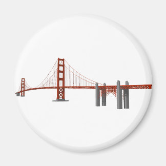 Golden Gate Bridge: 3D-Modell: Magnet
