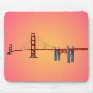 Golden Gate Bridge: 3D-Modell: Mauspad