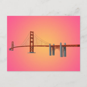 Golden Gate Bridge: 3D-Modell: Postkarte