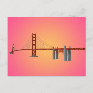 Golden Gate Bridge: 3D-Modell: Postkarte