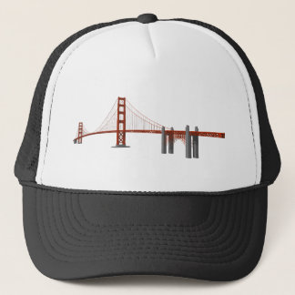 Golden Gate Bridge: 3D-Modell: Truckerkappe