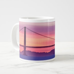 Golden gate bridge am Sonnenuntergang Jumbo-Tasse