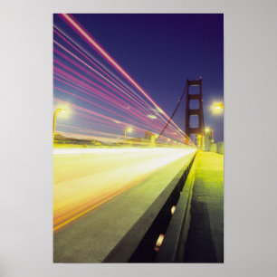 Golden Gate Bridge, Ampel, San Poster