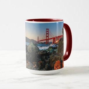 Golden gate bridge an Dämmerung   San Francisco Tasse