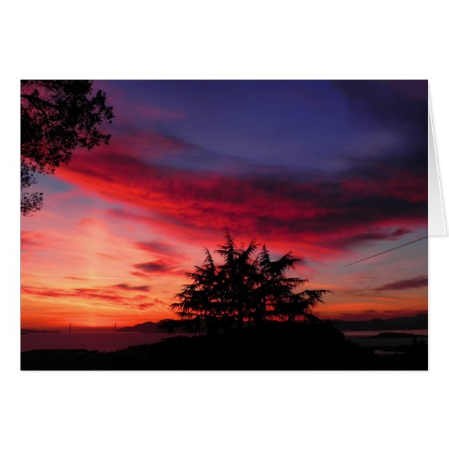 Golden Gate Bridge at Dusk (Vorderseite (Horizontal))