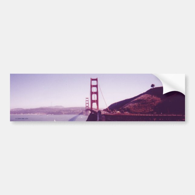 Golden gate bridge autoaufkleber (Vorne)