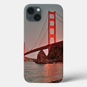 Golden gate bridge bei Sun unten iPhone 13 Hülle