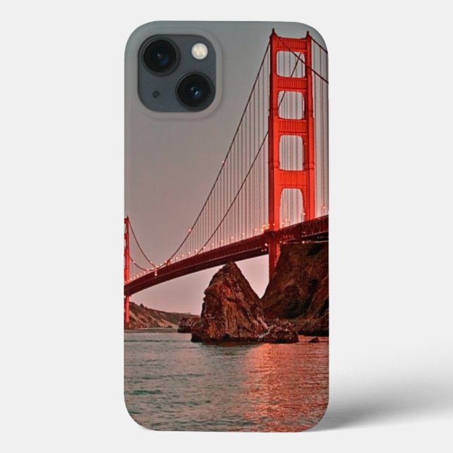 Golden gate bridge bei Sun unten Case-Mate iPhone Hülle (Rückseite)
